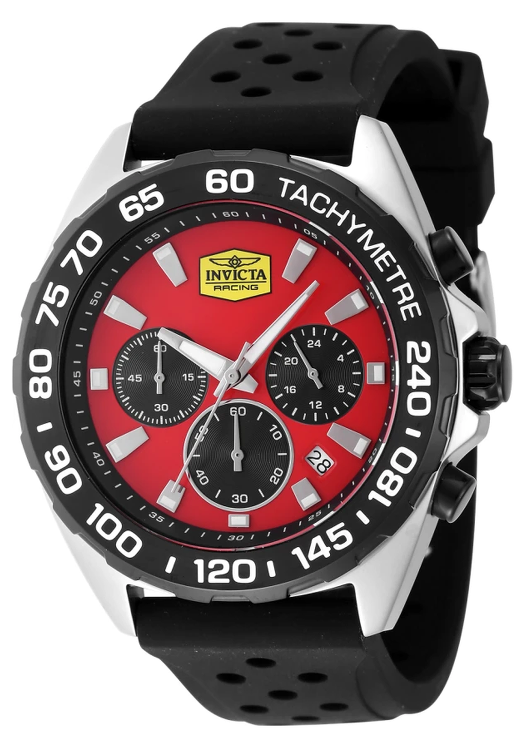 Invicta Racing 47772 | Potencia y Estilo en Rojo y Negro