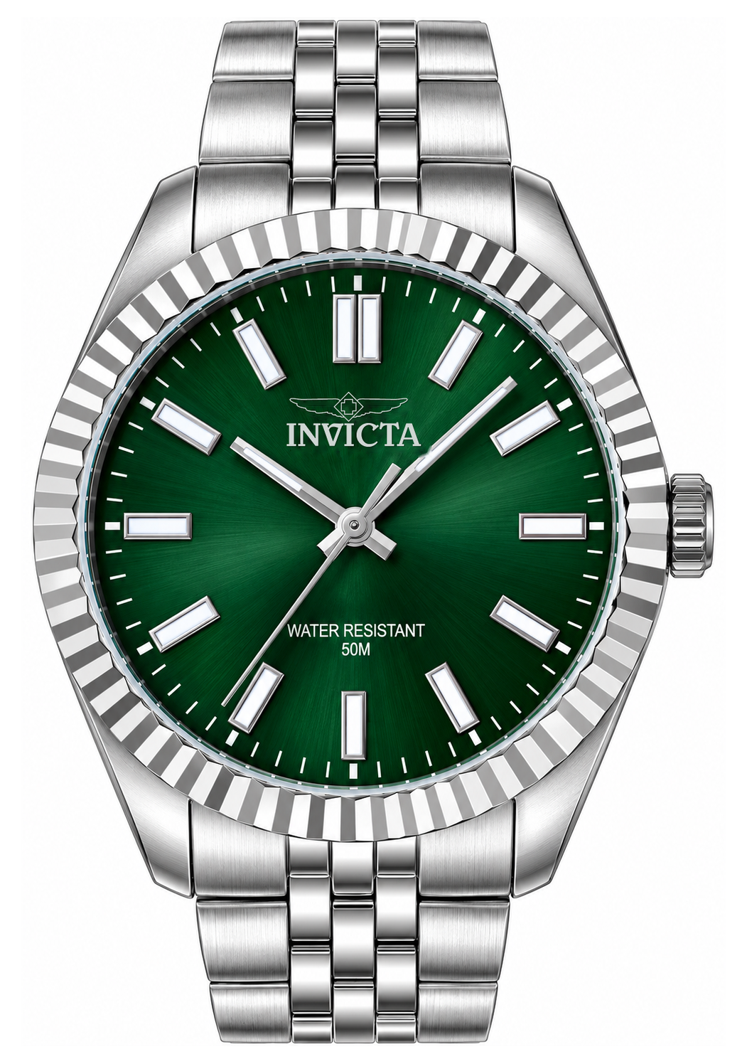 Invicta Specialty 47480 Hombre | Elegancia Verde en Acero