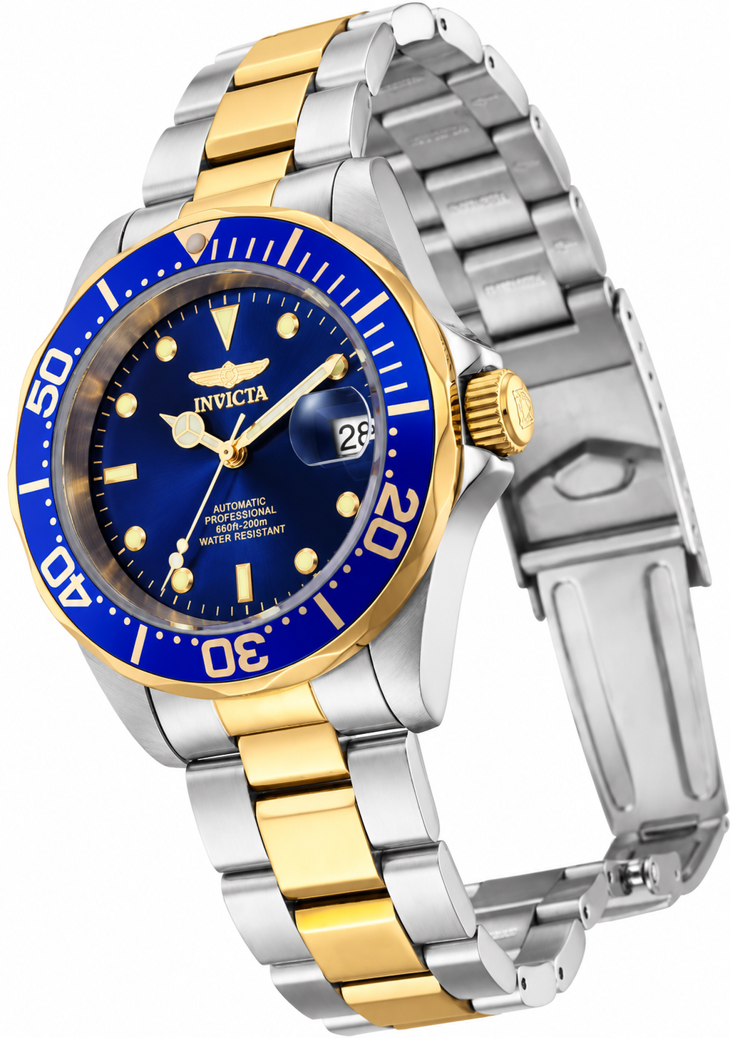 Invicta Pro Diver 8928OB | Automático NH35A Azul y Dorado