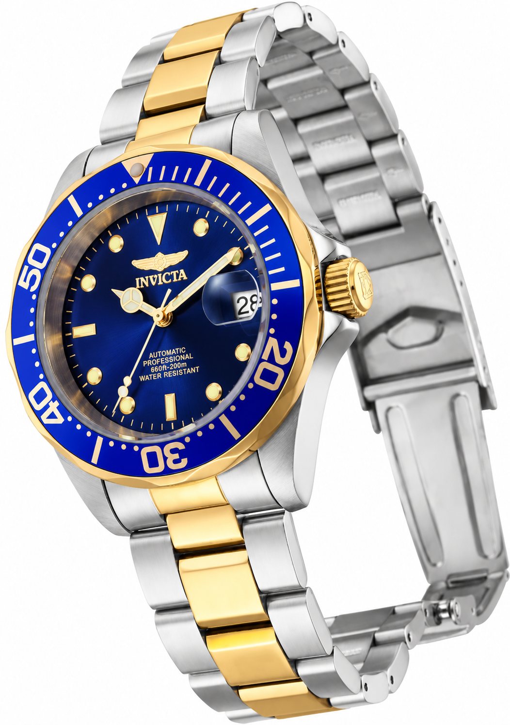 Invicta Pro Diver 8928OB | Automático NH35A Azul y Dorado